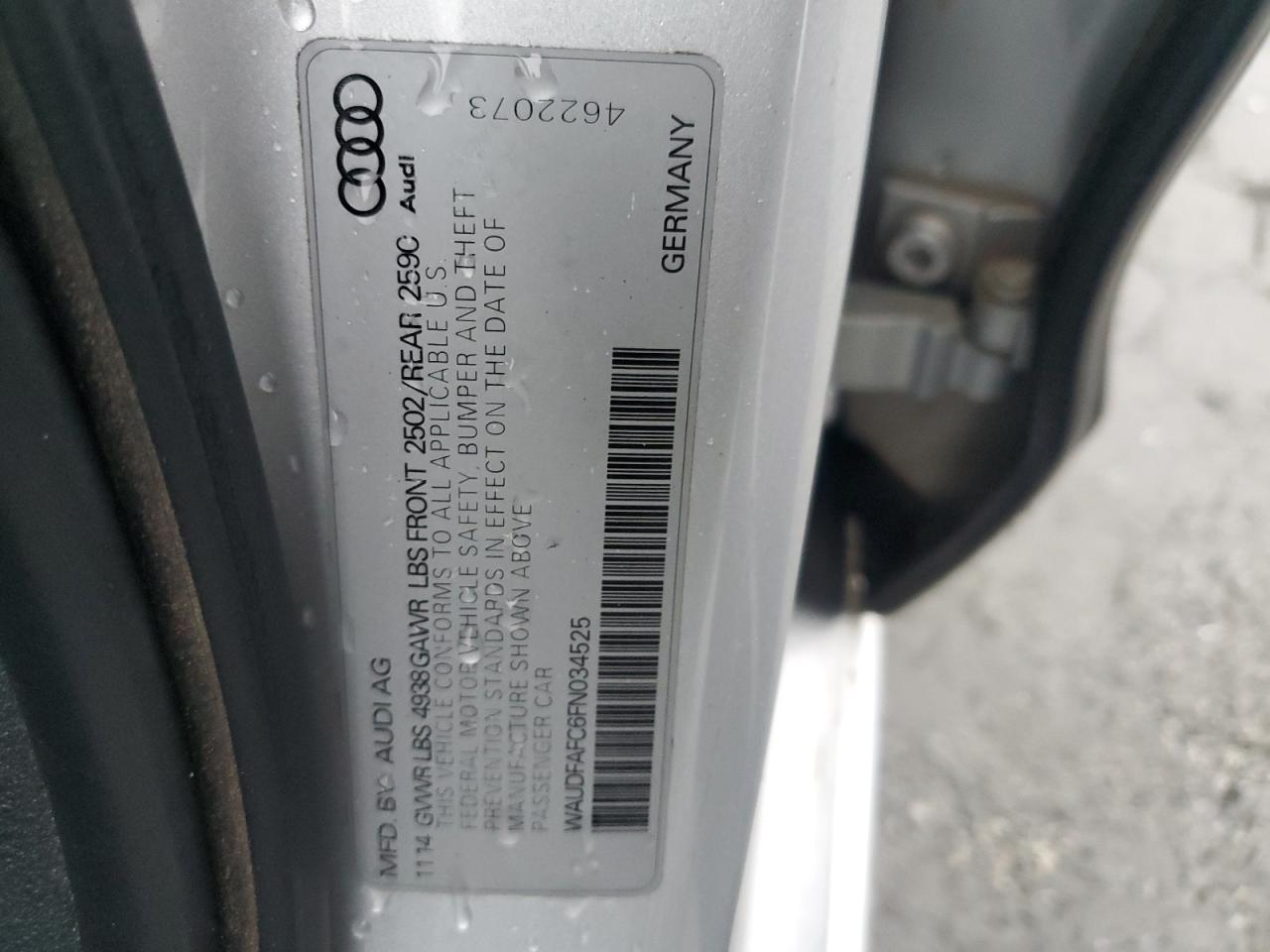 2015 AUDI A6