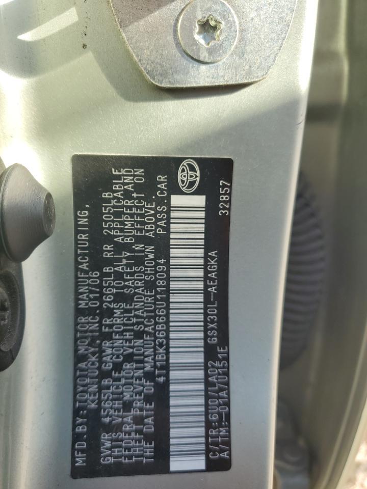 2006 TOYOTA Avalon