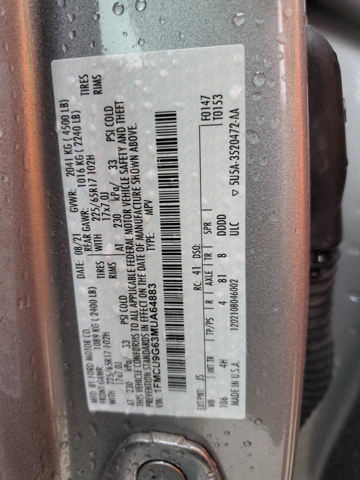 2021 FORD ESCAPE