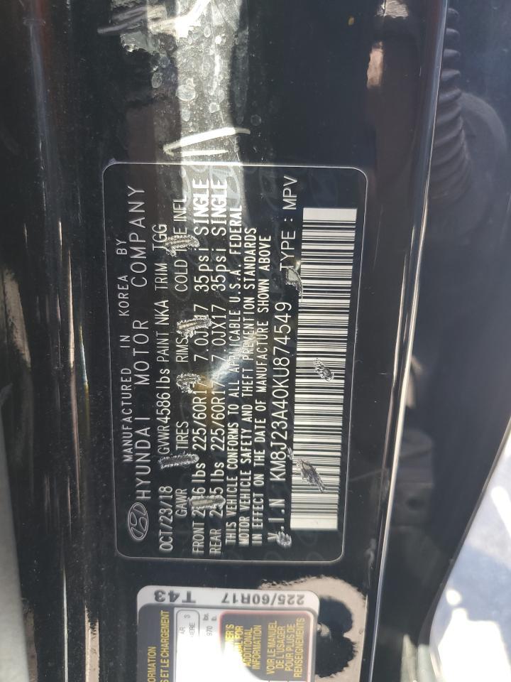 2019 HYUNDAI TUCSON