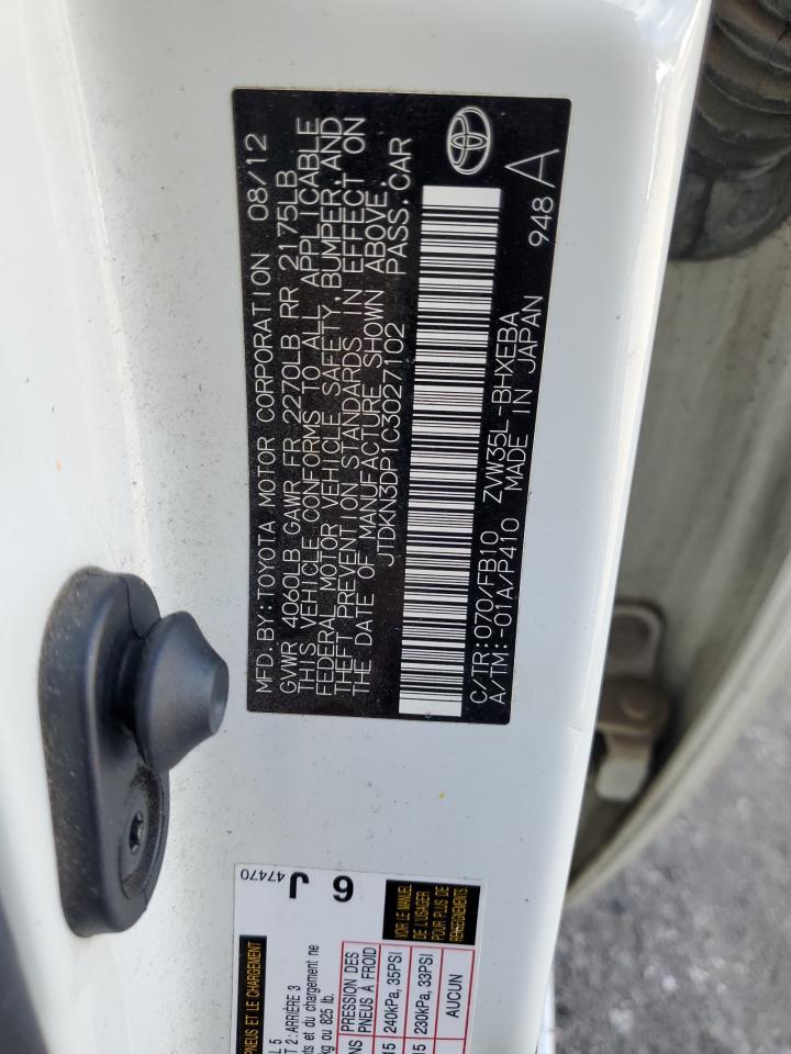 2012 TOYOTA Prius Plug-In
