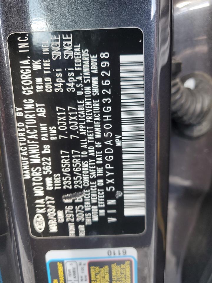 2017 KIA SORENTO