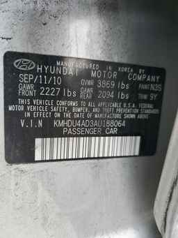 2010 HYUNDAI ELANTRA