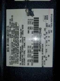 2011 FORD FUSION