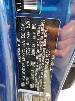 2021 KIA FORTE