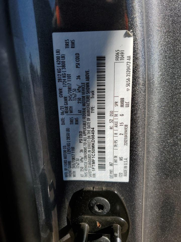 2021 FORD F-150