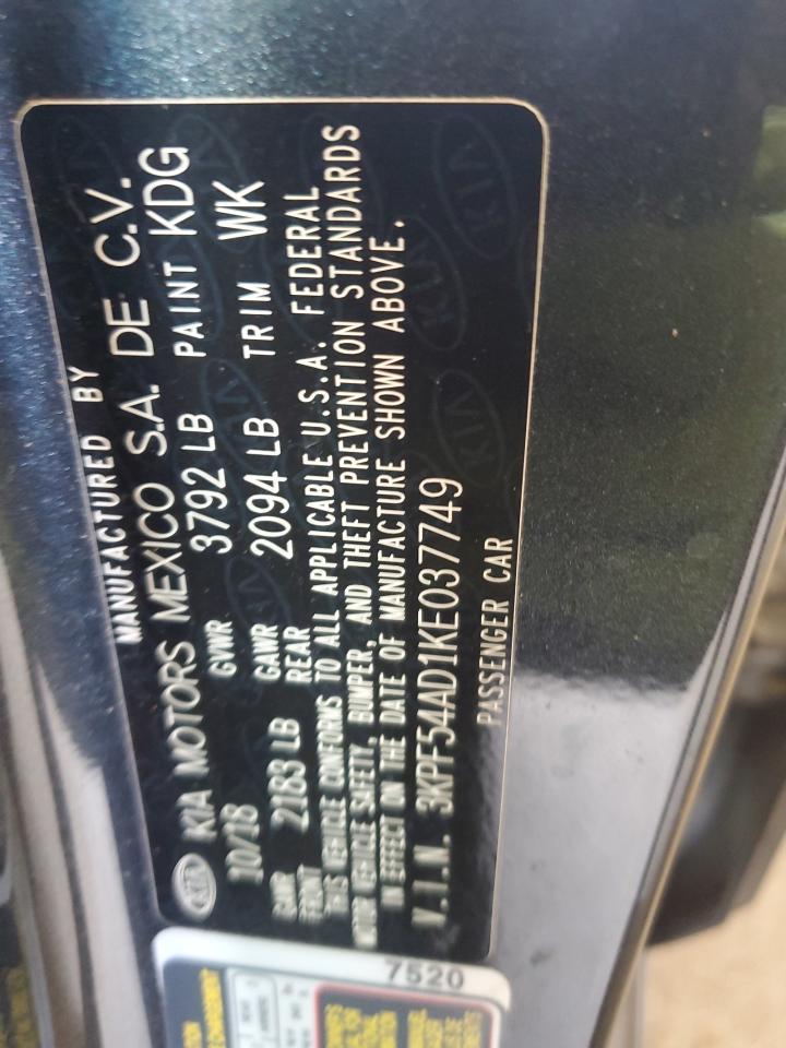 2019 KIA FORTE