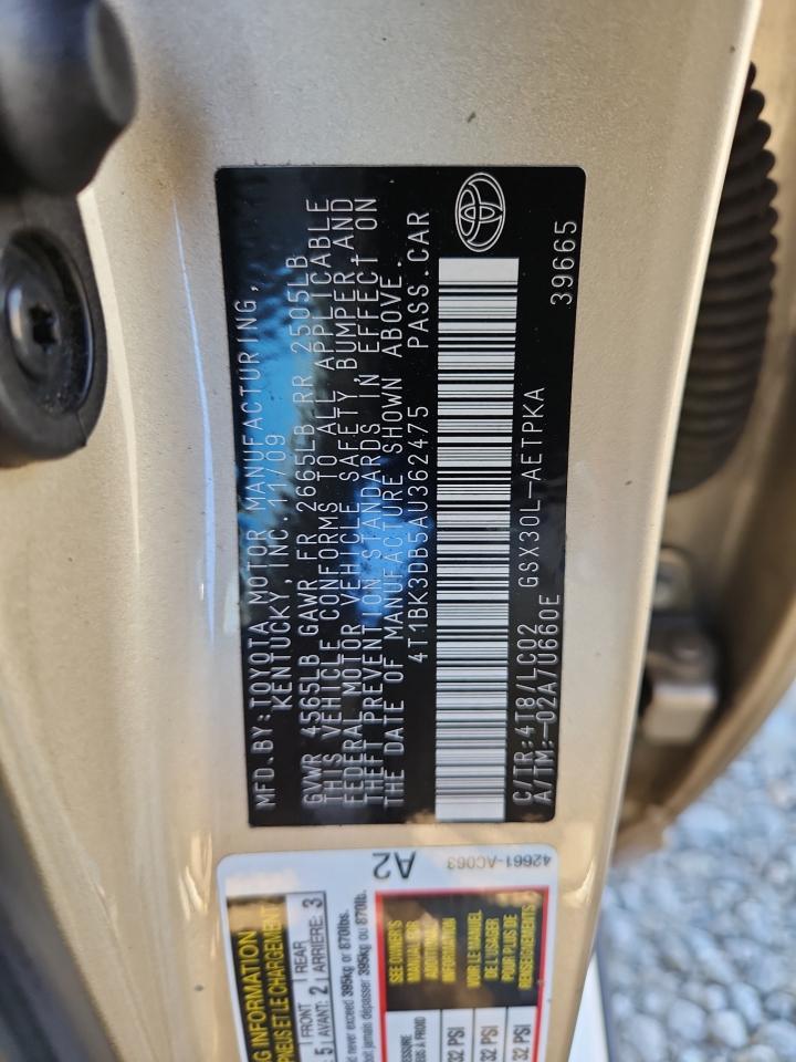 2010 TOYOTA Avalon