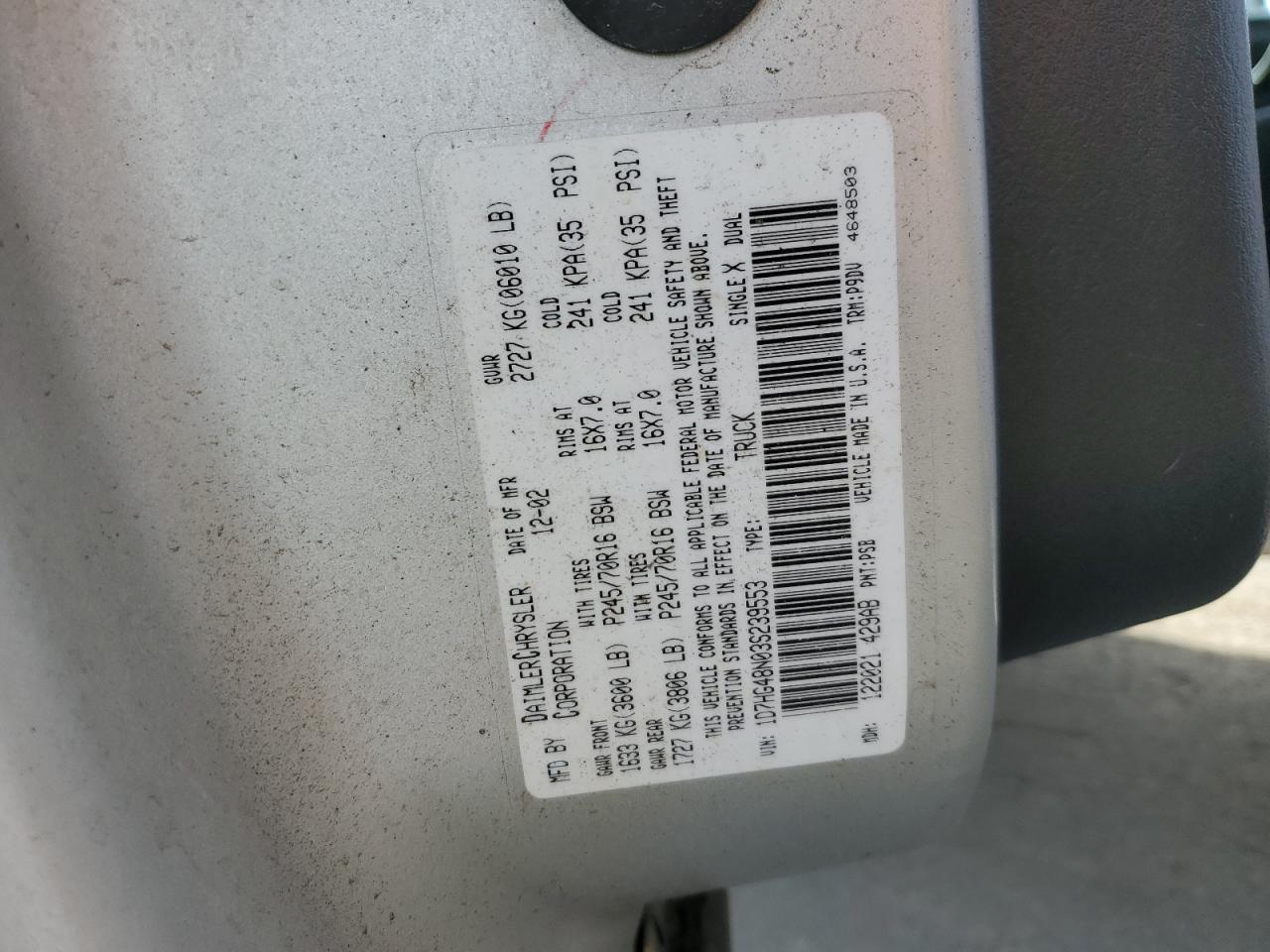 2003 DODGE Dakota