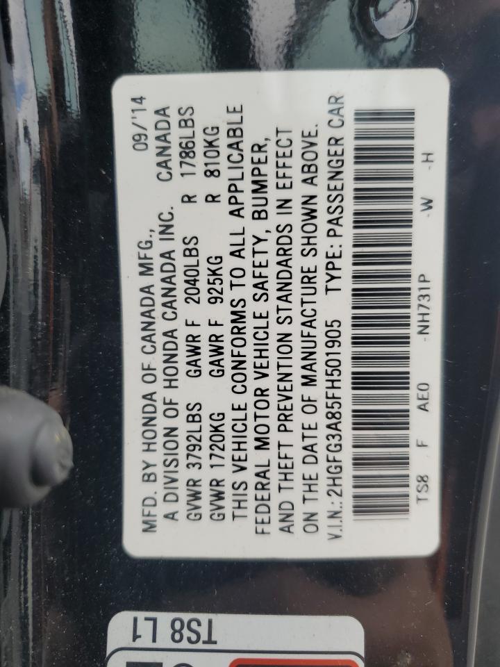 2015 HONDA CIVIC