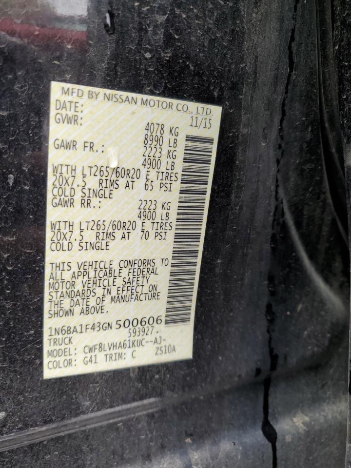 2016 NISSAN Titan