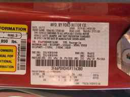 2016 FORD FUSION