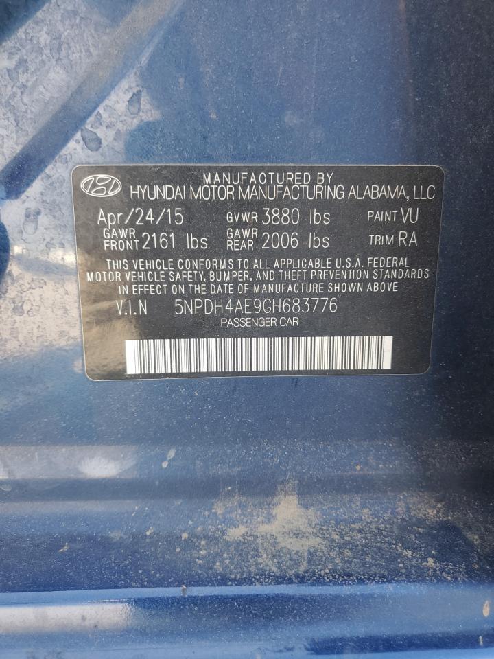 2016 HYUNDAI ELANTRA