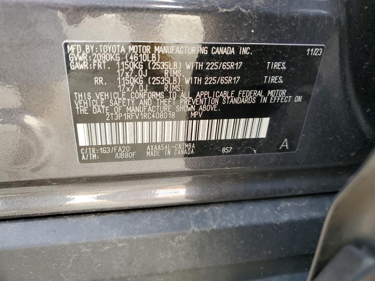 2024 TOYOTA RAV4