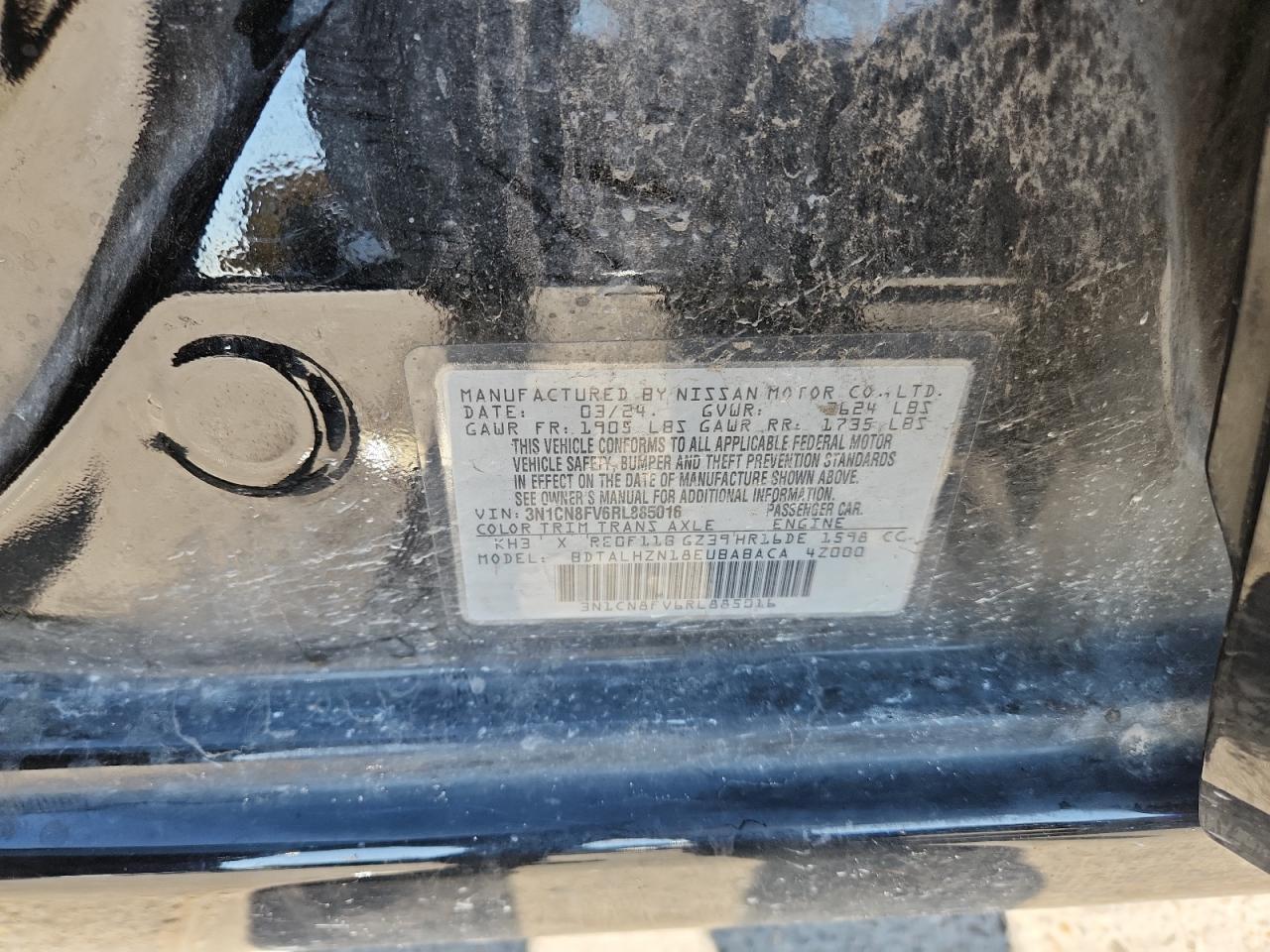 2024 NISSAN VERSA