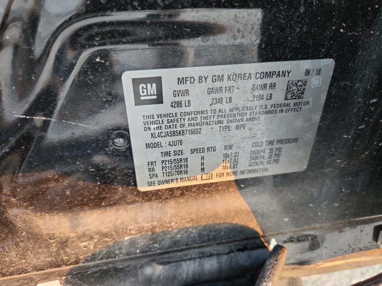 2019 BUICK ENCORE
