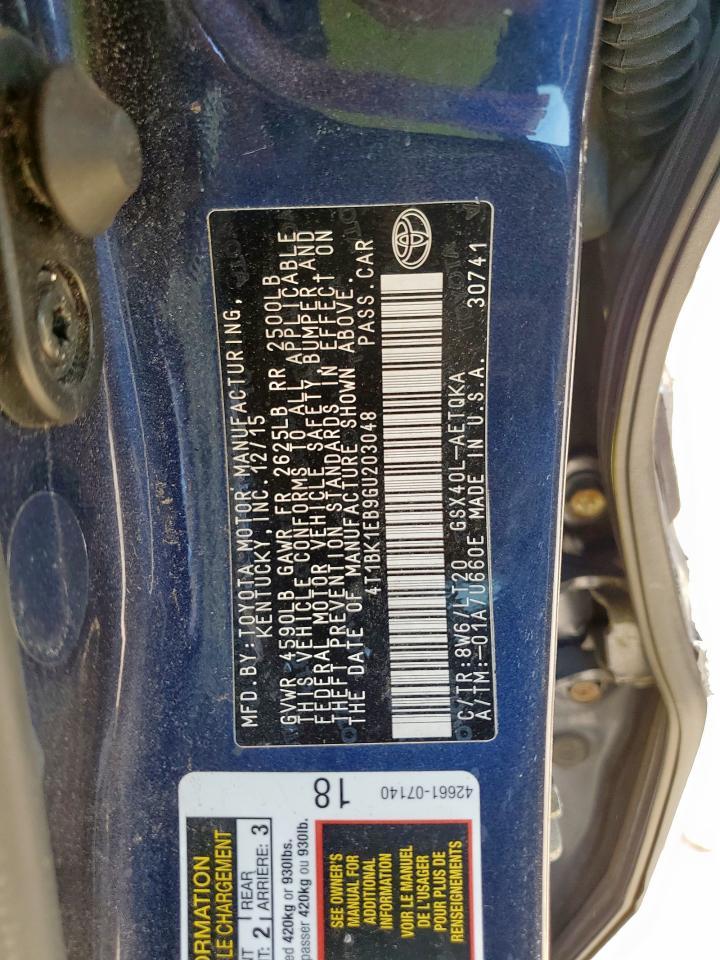 2016 TOYOTA Avalon