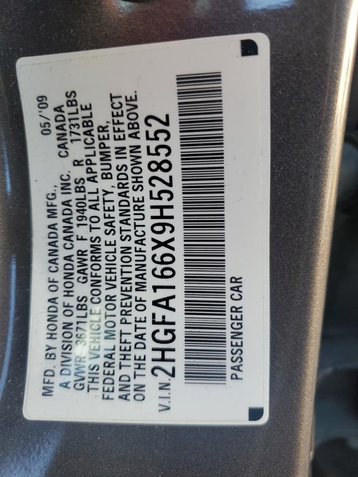 2009 HONDA CIVIC