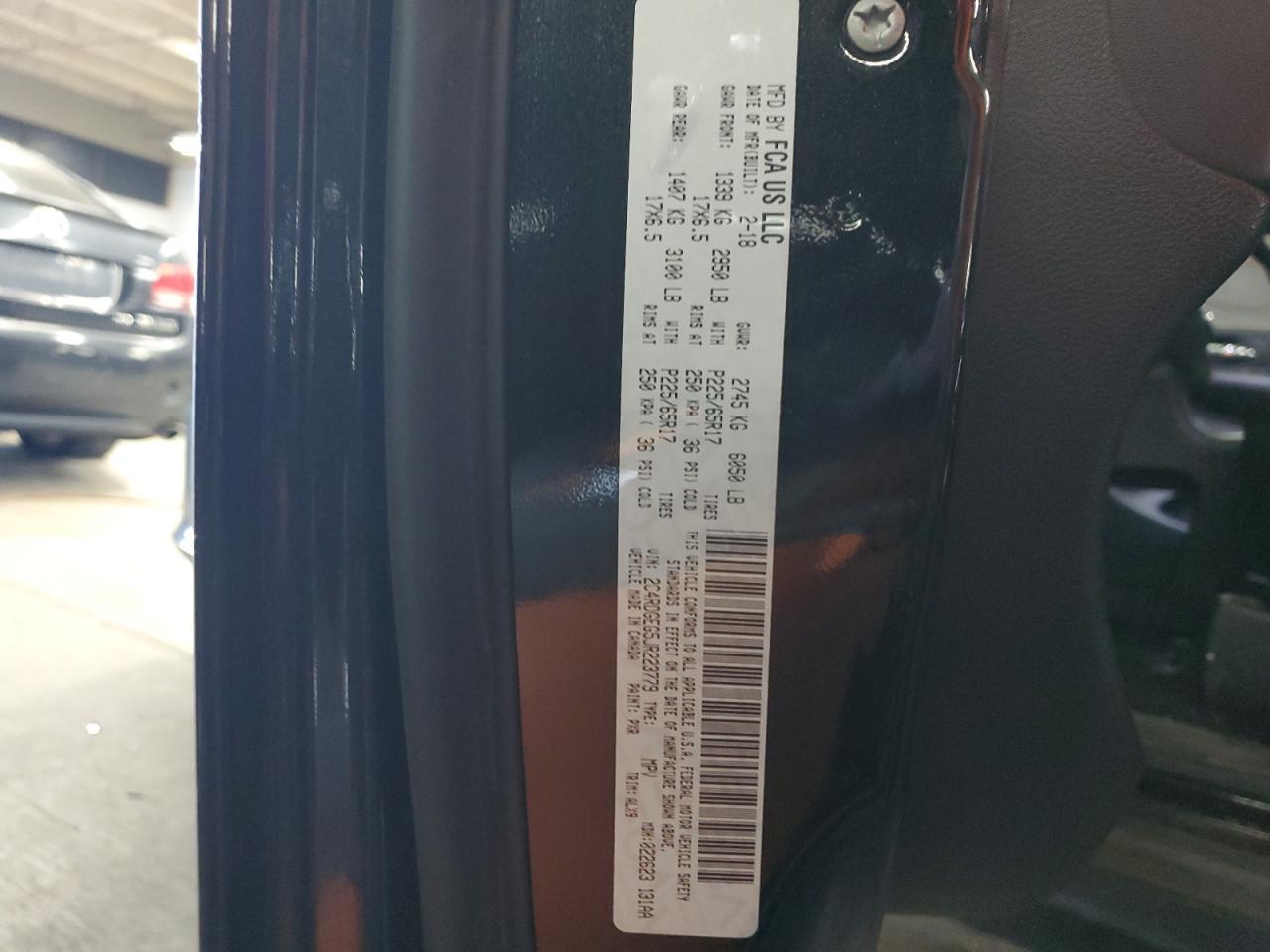 2018 DODGE GRAND CARAVAN