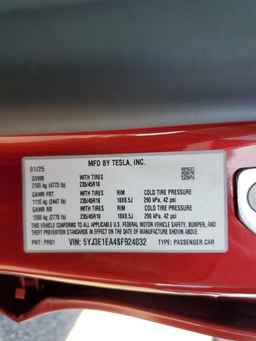 2025 TESLA MODEL 3