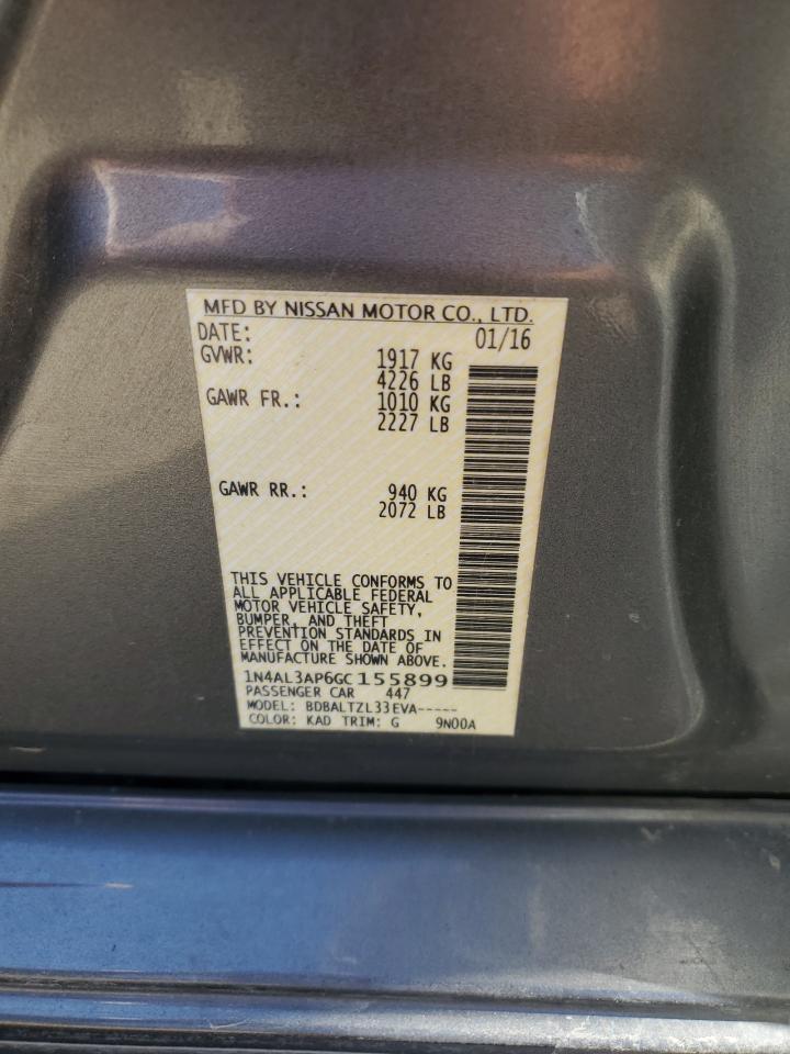 2016 NISSAN ALTIMA