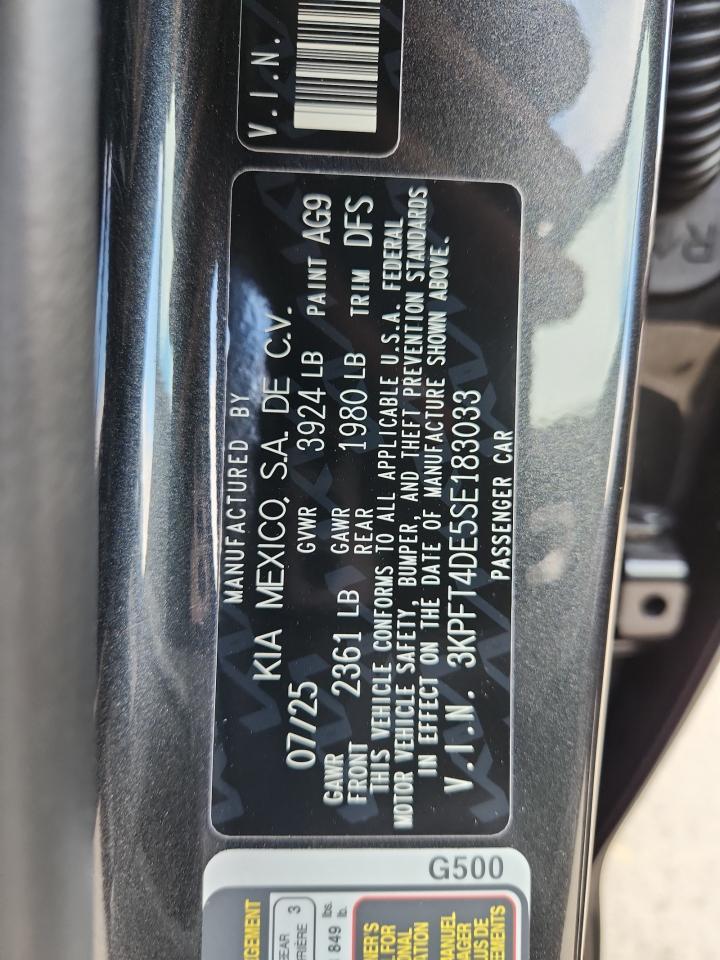 2025 KIA K4
