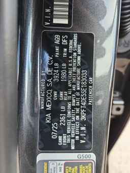 2025 KIA K4