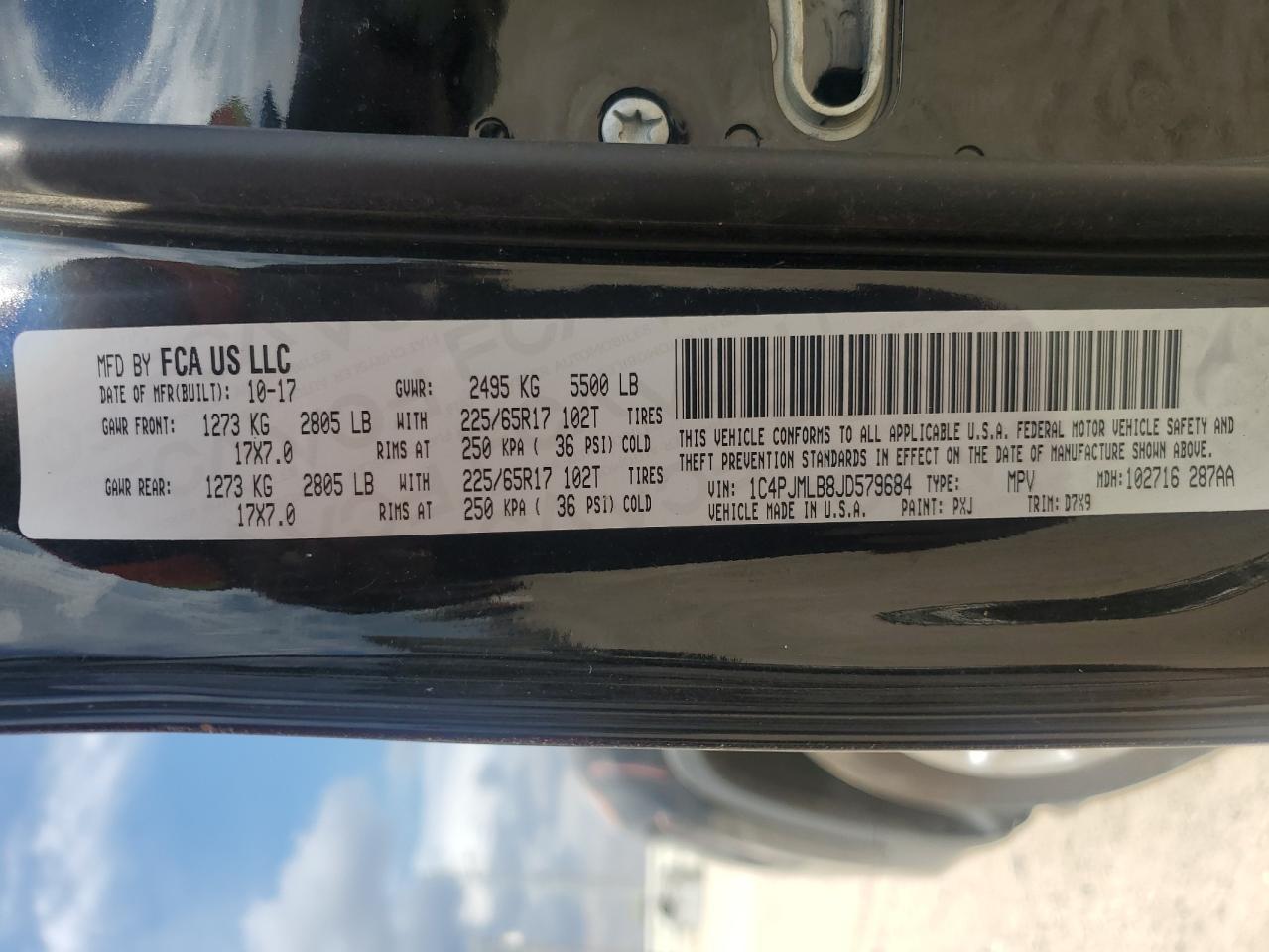 2018 JEEP CHEROKEE