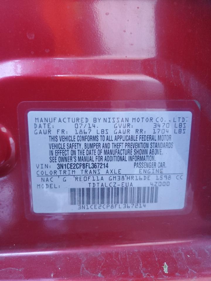 2015 NISSAN Versa Note