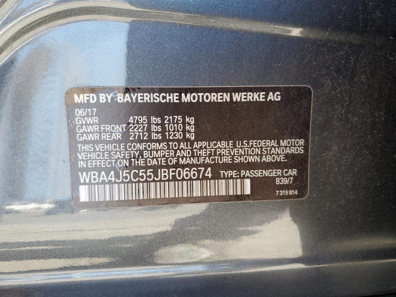2018 BMW 4 Series