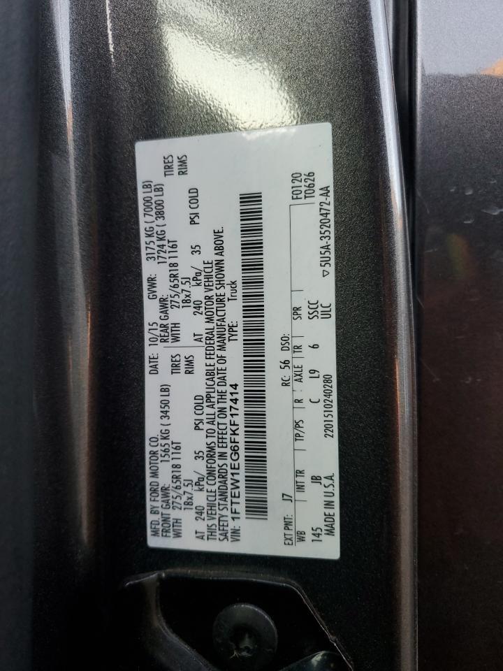 2015 FORD F-150