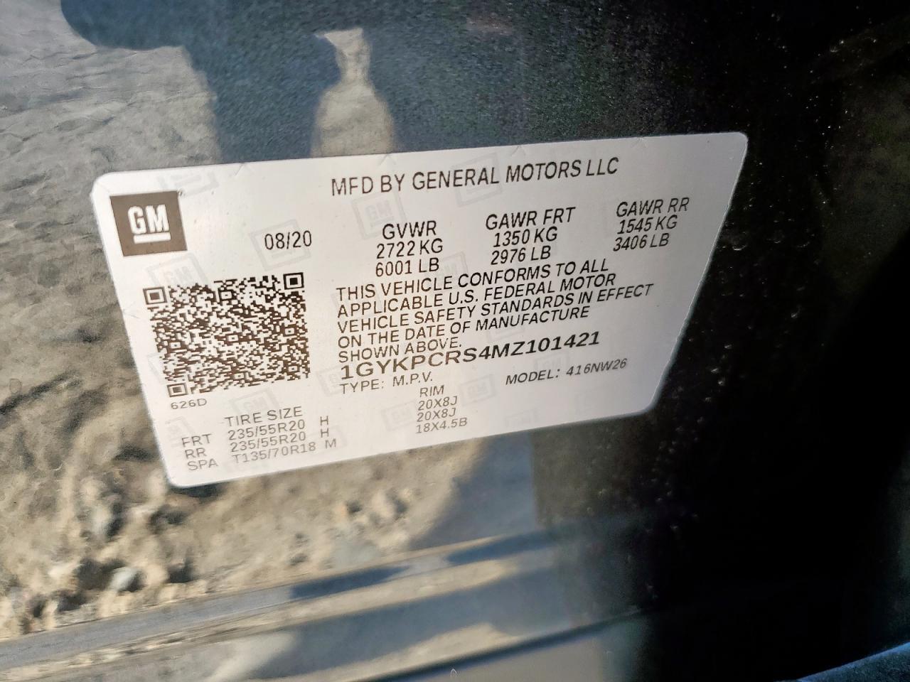 2021 CADILLAC XT6