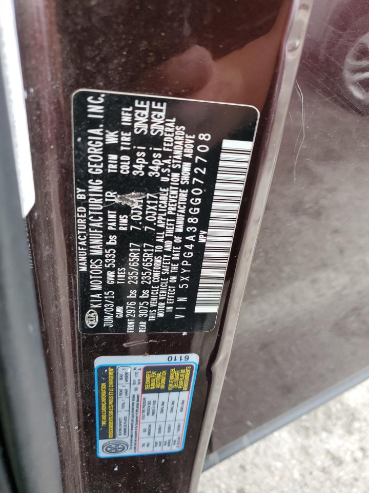 2016 KIA SORENTO