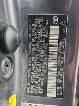 2012 TOYOTA PRIUS V