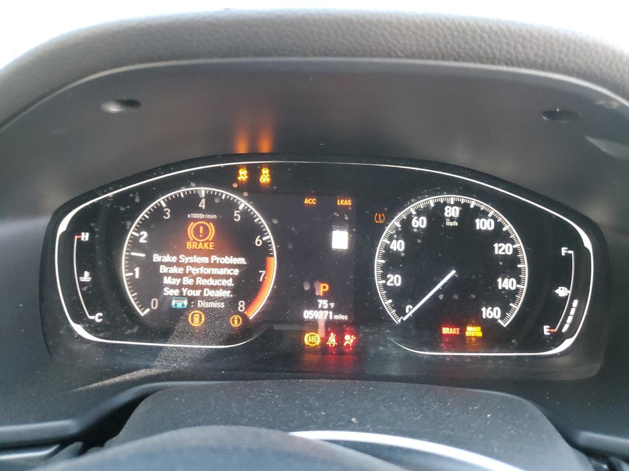 2019 HONDA ACCORD