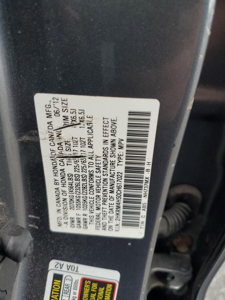 2012 HONDA CR-V