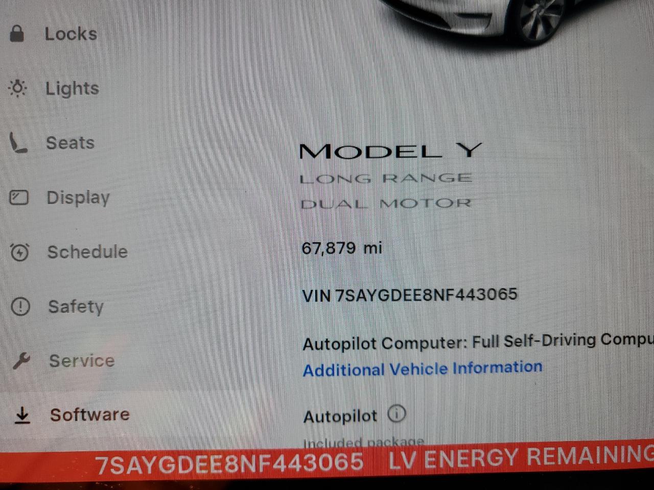 2022 TESLA MODEL Y