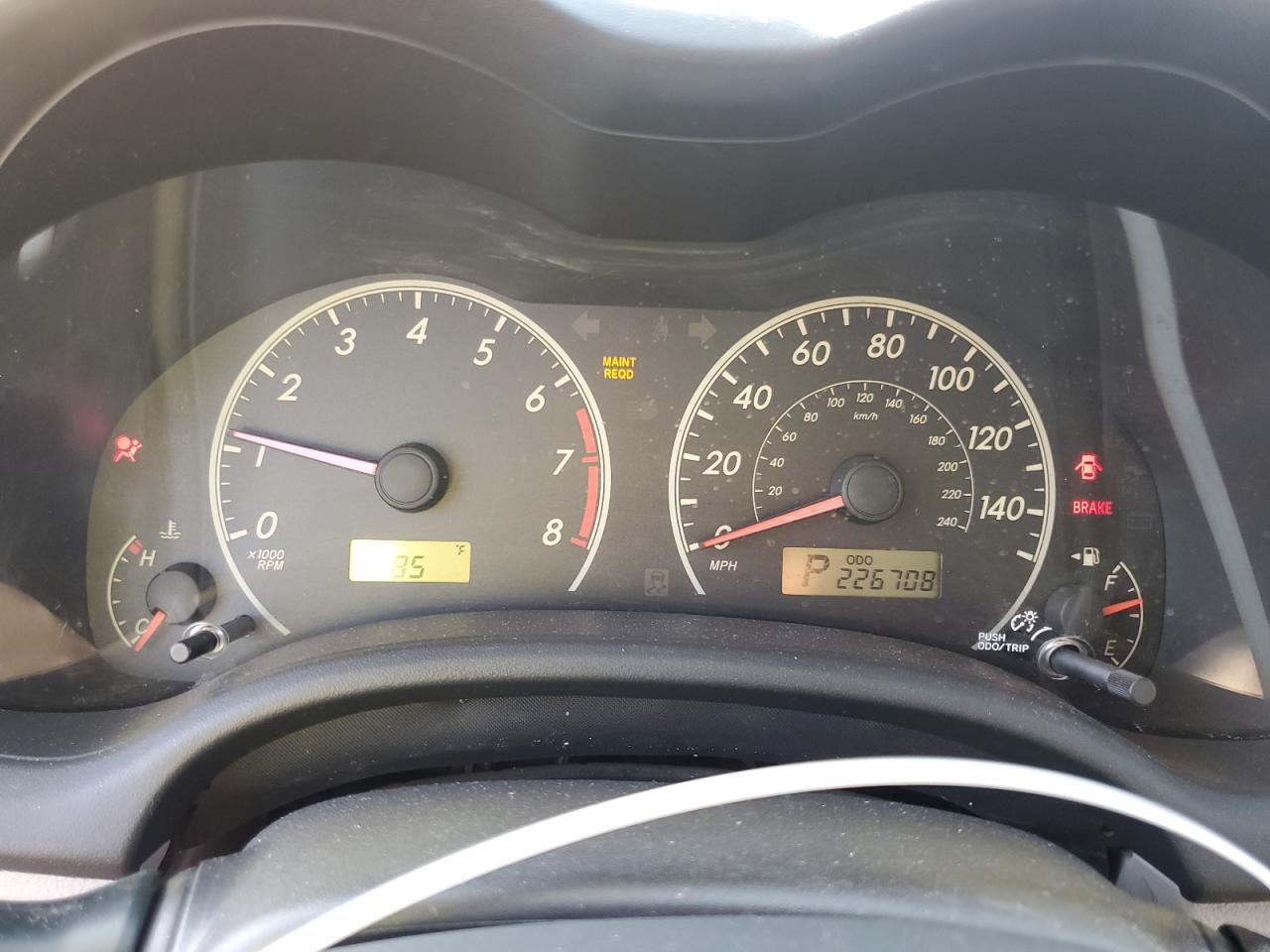 2011 TOYOTA COROLLA