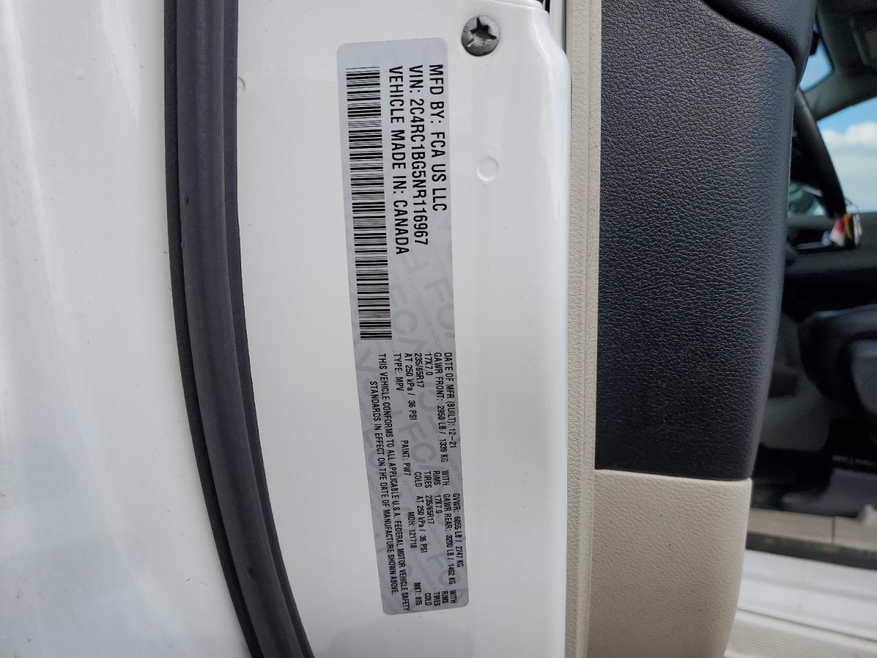 2022 CHRYSLER Pacifica