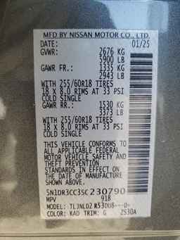 2025 NISSAN PATHFINDER
