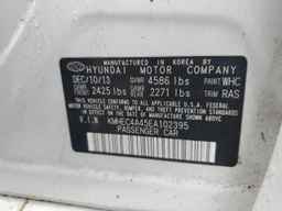 2014 HYUNDAI SONATA
