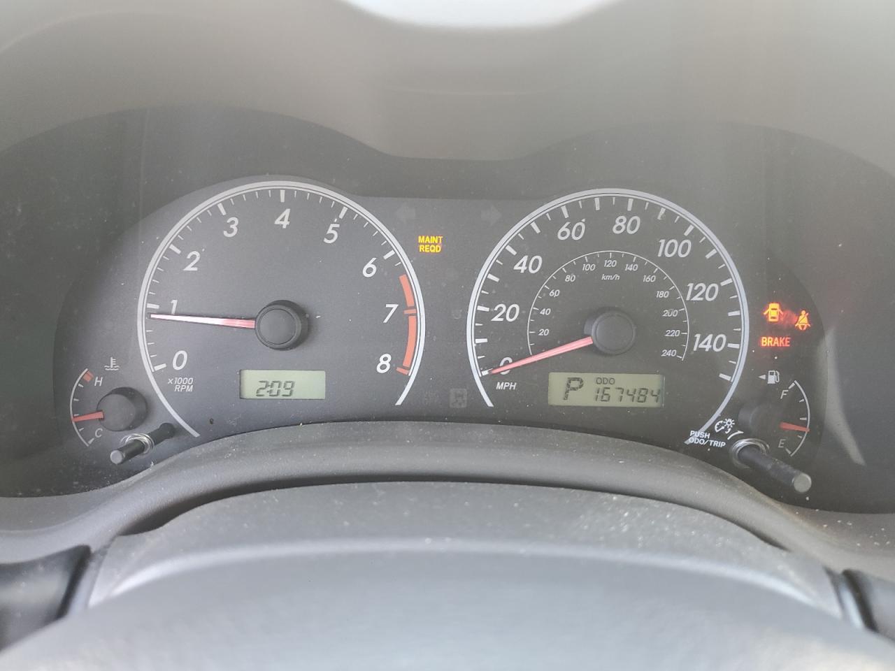2010 TOYOTA COROLLA