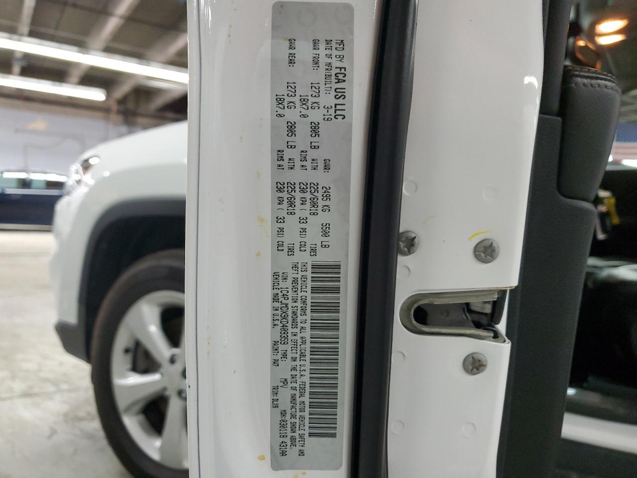 2019 JEEP CHEROKEE