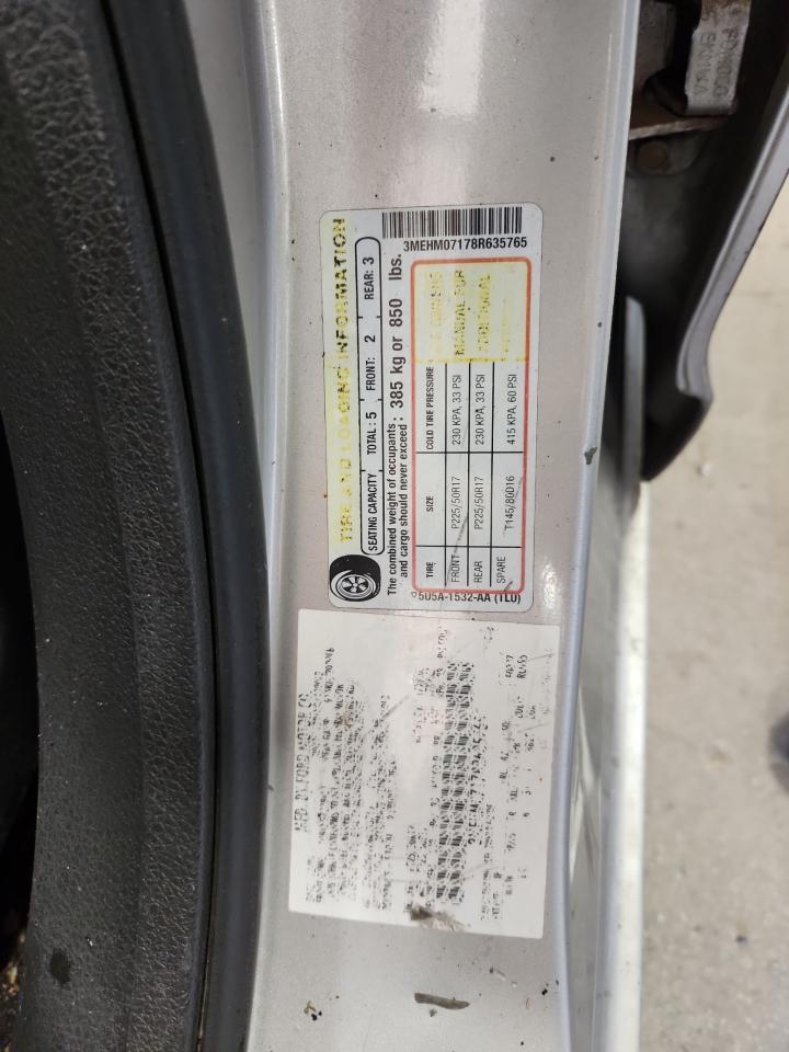 2008 MERCURY Milan