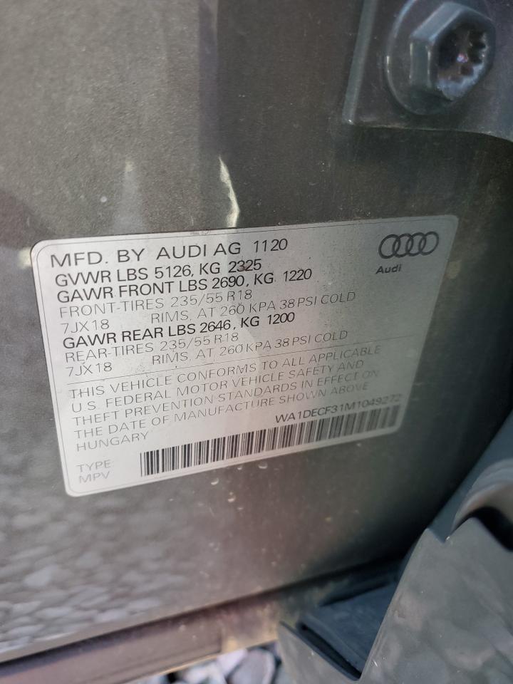 2021 AUDI Q3