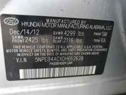 2013 HYUNDAI SONATA
