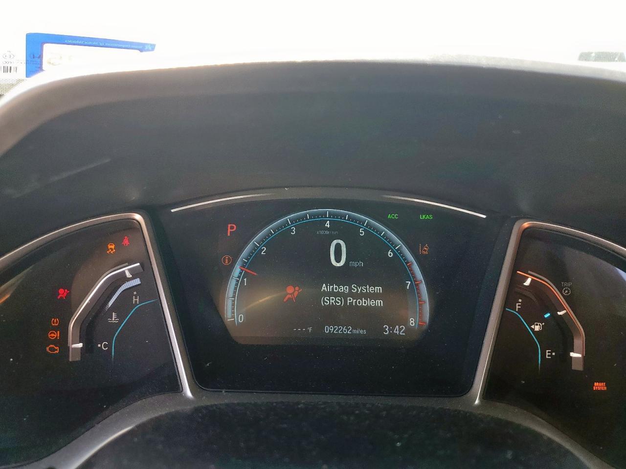 2016 HONDA CIVIC