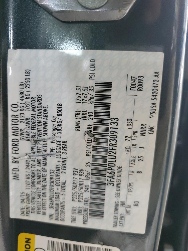 2015 FORD FUSION
