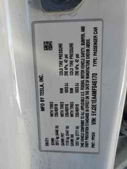 2021 TESLA MODEL 3