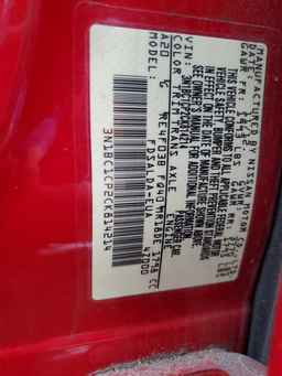 2012 NISSAN VERSA